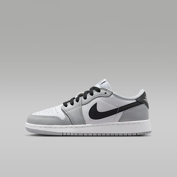 Boys grey jordans 2025